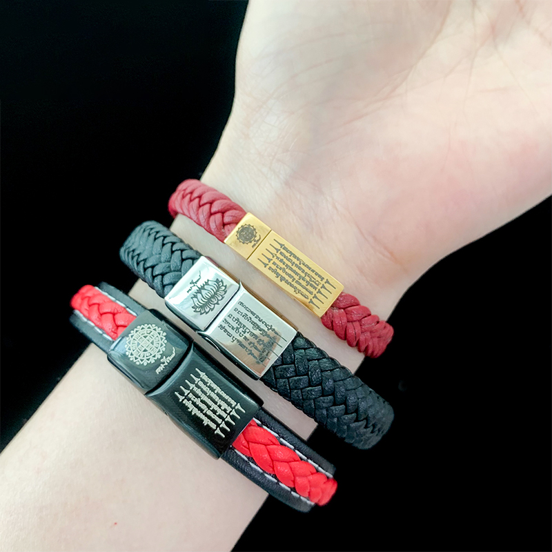 泰国佛牌五条手镯手环钥匙扣