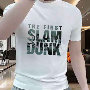 宽松大码 新款 休闲体恤衣服男款 半袖 纯棉短袖 重磅打底衫 t恤男夏季