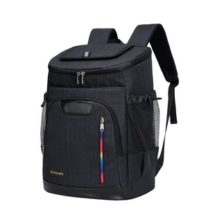 大号双肩背包户外冷藏箱加厚冰包野餐袋防水防撞外卖送餐便携35L