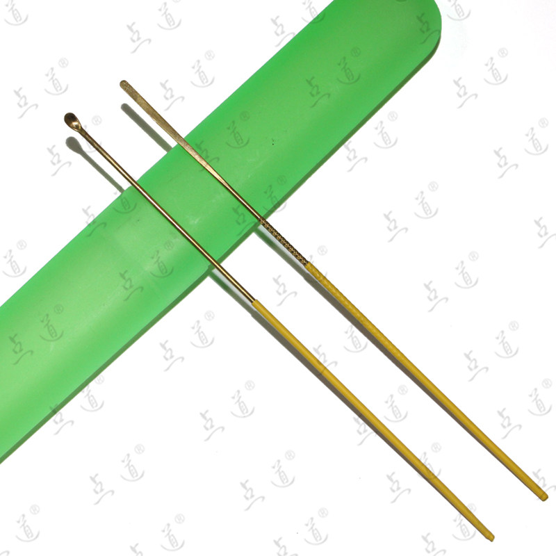 点道铜耳勺耳铲起子采掏耳朵纯手工打磨大小号圆润经典套装好用