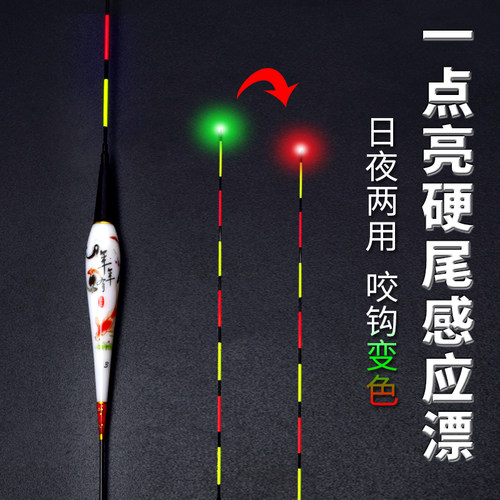 一点亮电子夜光漂一目亮咬钩变色
