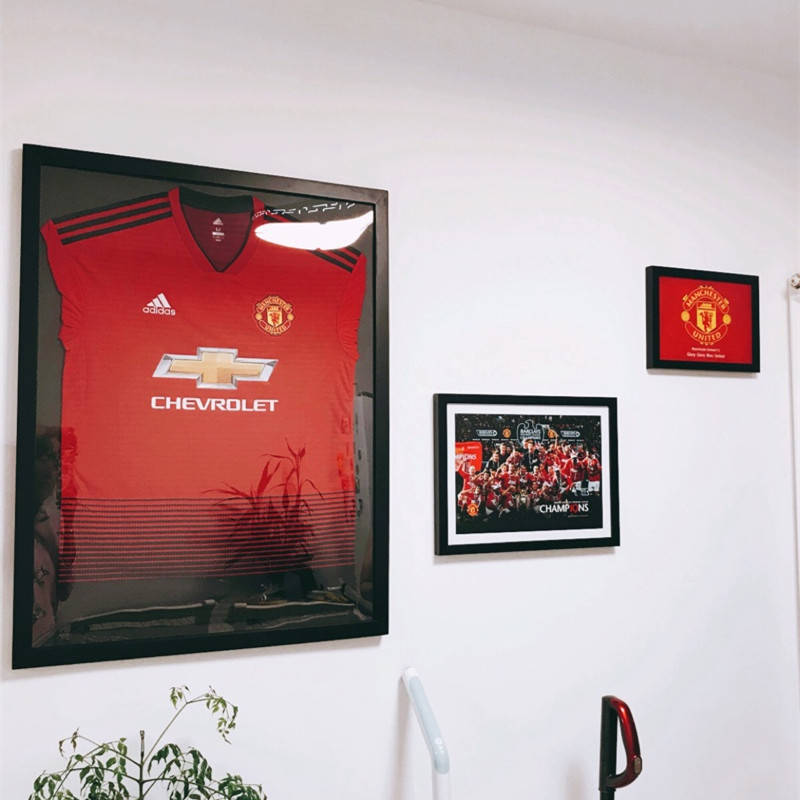 Jersey Mounting clothes football Basketball Clothing box motion T-shirt Exhibition Collection Wall hanging solid wood Photo frame Customizedin the Home accessories , Frame/Frames  category - from Buy2taobao.com to provide professional Taobao agent buy service