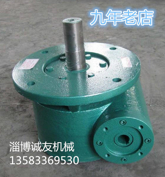 WC100蜗轮减速机 液压马达专用变速器 吊车转向齿轮箱