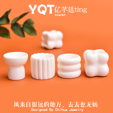YQT微景观迷你树脂花瓶花盆造景摆件DIY手工文创饰品冰箱贴小配件