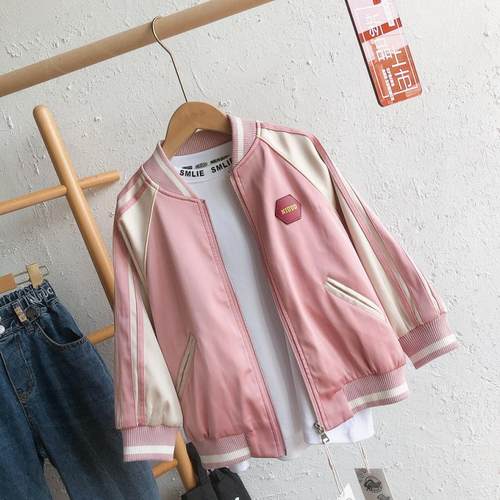 牛哆哆外套夹克拼色韩版开衫