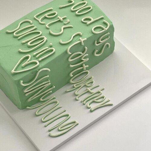 cakegirl生日蛋糕动物奶油新鲜水果杭州同城韩式简约颜色字母可换