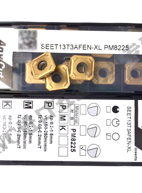 ANYCUT刀片SEET13T3AFEN-XL PM8225(2024-2)