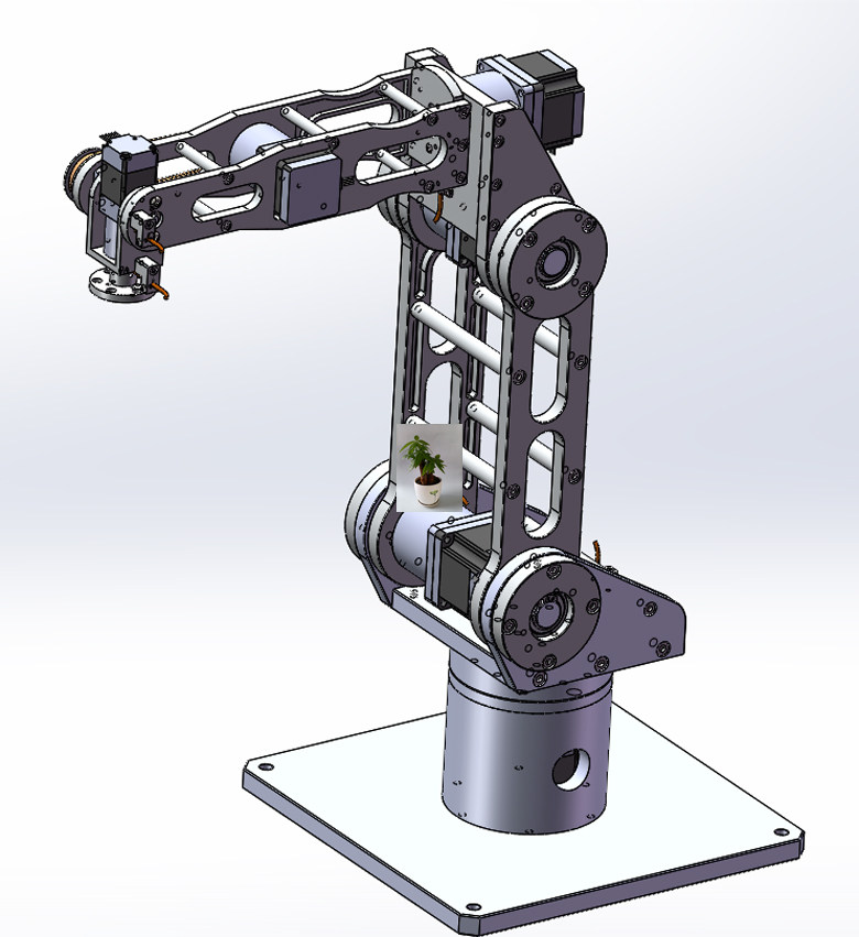 6轴机器人 六轴机械手臂  3d图纸 solidworks设计 含cad图纸