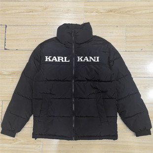 男女同款 KANI 冬季 新款 立领棉衣面包服 纽约街头潮牌 经典 KARL