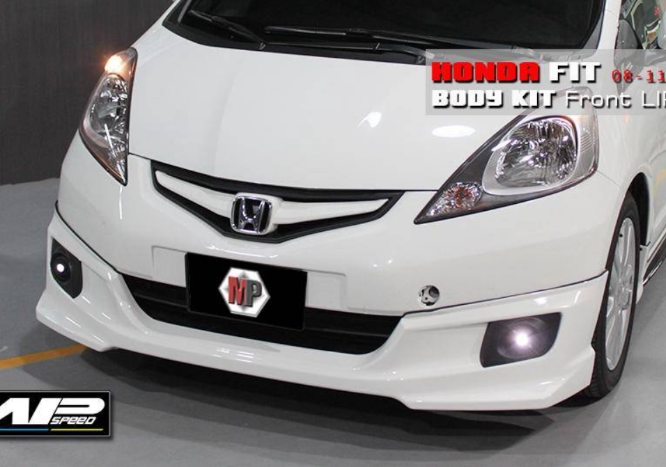 台产:08-10款飞度fit改装无限款大小包围jazz前铲侧裙后唇后包