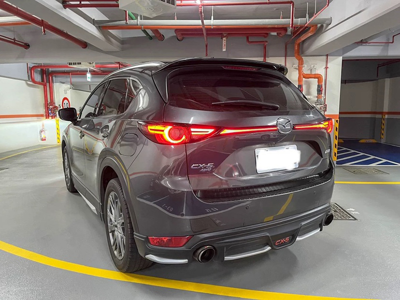 专用于17-23款马自达cx-5贯穿灯改装转向流光刹车灯CX5尾灯总成