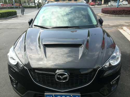 马自达cx-5mps开孔CX5碳纤维机盖