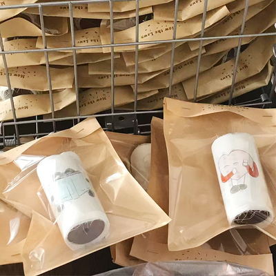 布艺素材 | 棉布手绘图案 6款 每款各26个不重复图案