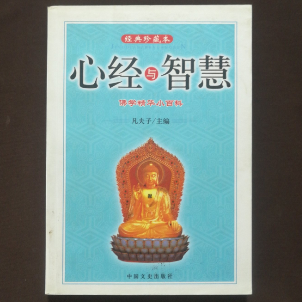 正版旧书 心经与智慧 书 凡夫子 编   中国文史出 原版老书籍