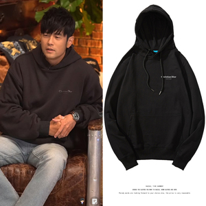 周杰伦jay同款卫衣秋冬男女衣服