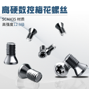 数控刀具螺丝 铣刀片刀杆 螺丝 梅花螺丝M1.8 M2.5 M3 M3.5 M4 M5