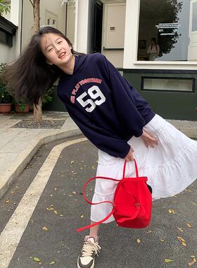 【59号】西西家女童潮流百搭连帽卫衣儿童休闲长袖上衣JX59318