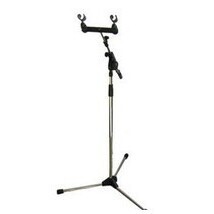 XUOKA逊卡M1轻便型麦克风三角架 双头话筒支架双话筒三脚支架