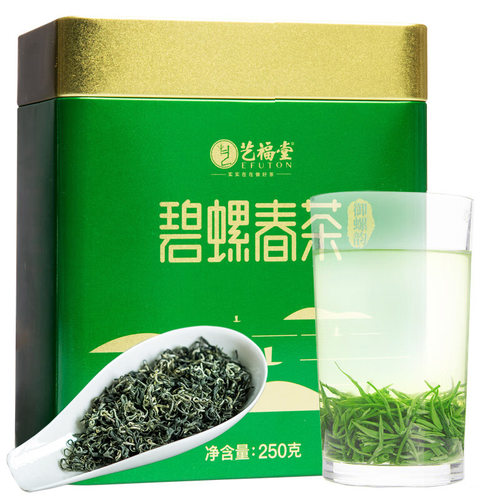 艺福堂碧螺春250g罐装明前春茶