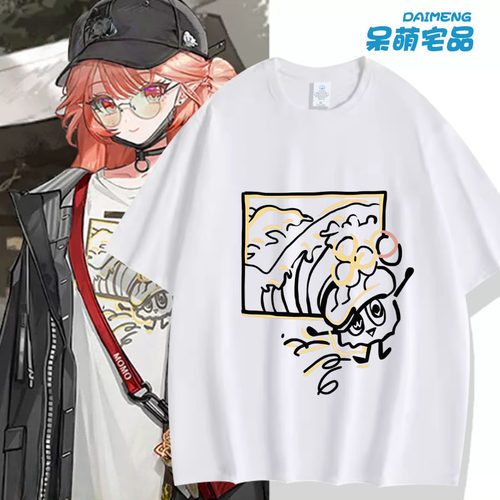 明日方遥羽生萌萌香衣动漫周边二次元纯棉学生短袖T恤男cos服痛衣