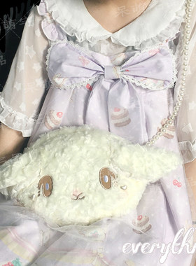 lolita包包jk可爱玩偶女小斜挎包