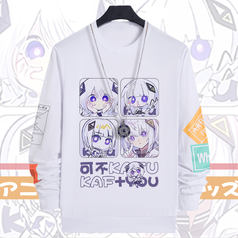 可不kafu虚拟歌姬衣服二次元动漫周边短长袖t恤学生cos服痛衣秋季