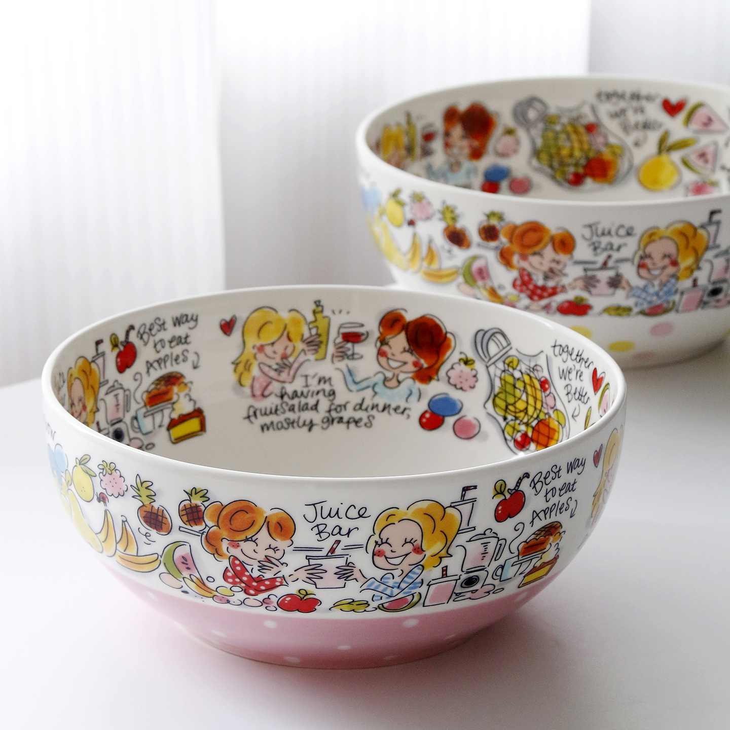 卡通陶瓷大汤碗创意西瓜水果碗