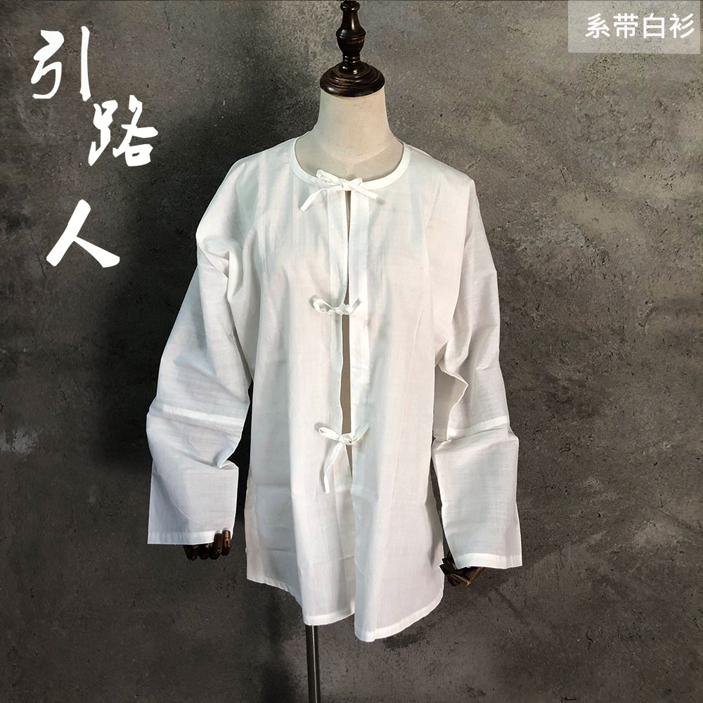 麻衣裙孝套装男士布服女