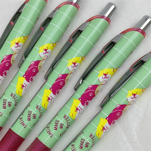 【柴犬】派通卡通限定BLN75按动速干黑色0.5中性笔卡娜赫拉柴犬