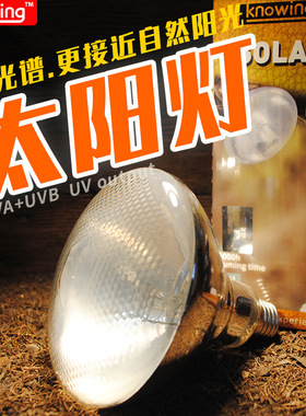 诺茵太阳灯 爬宠晒背补光全光谱太阳灯uva+uvb