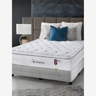 希尔顿酒店专用MF月光之家5cm记忆棉独立袋黄麻床垫3厘米加厚家用