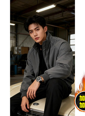 NORELIGION十九秋工作室0123start美式高街休闲棉衣三防立领夹克