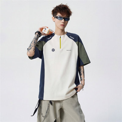 NORELIGION悟空有货404MOB亿万少年0123start骑行服亨利领短袖t恤