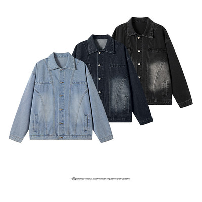 NORELIGION第四十九天男装pd大人吕小虎悟空有货宽松工装牛仔外套