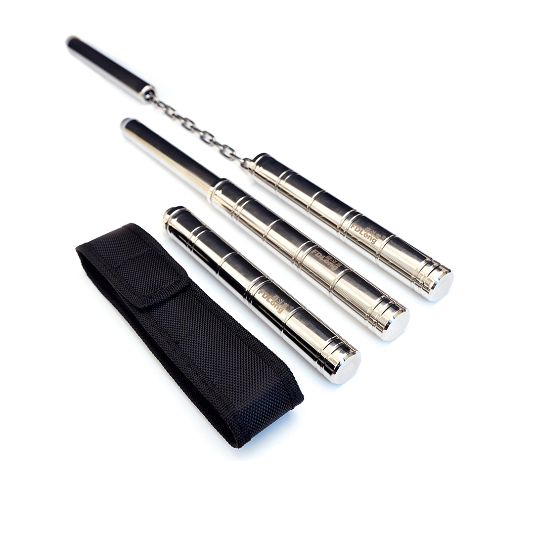 实战奋斗龙伸缩双节棍-便携迷你