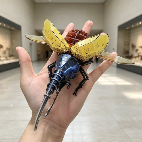 亚克力昆虫立体拼图拼装模型玩具
