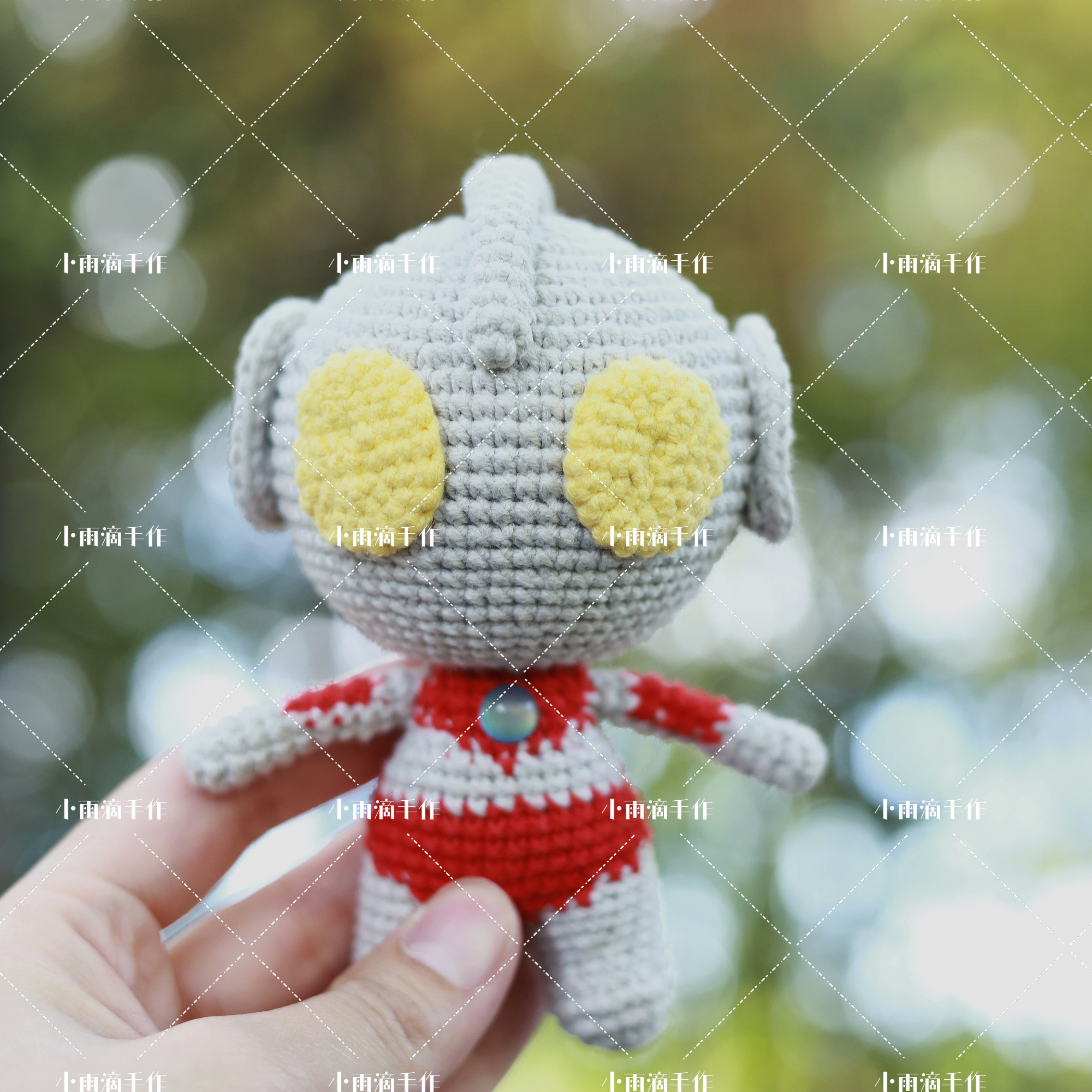 成品钩织手工毛线编织奥特曼玩偶挂件可爱卡通公仔送男生礼物玩具