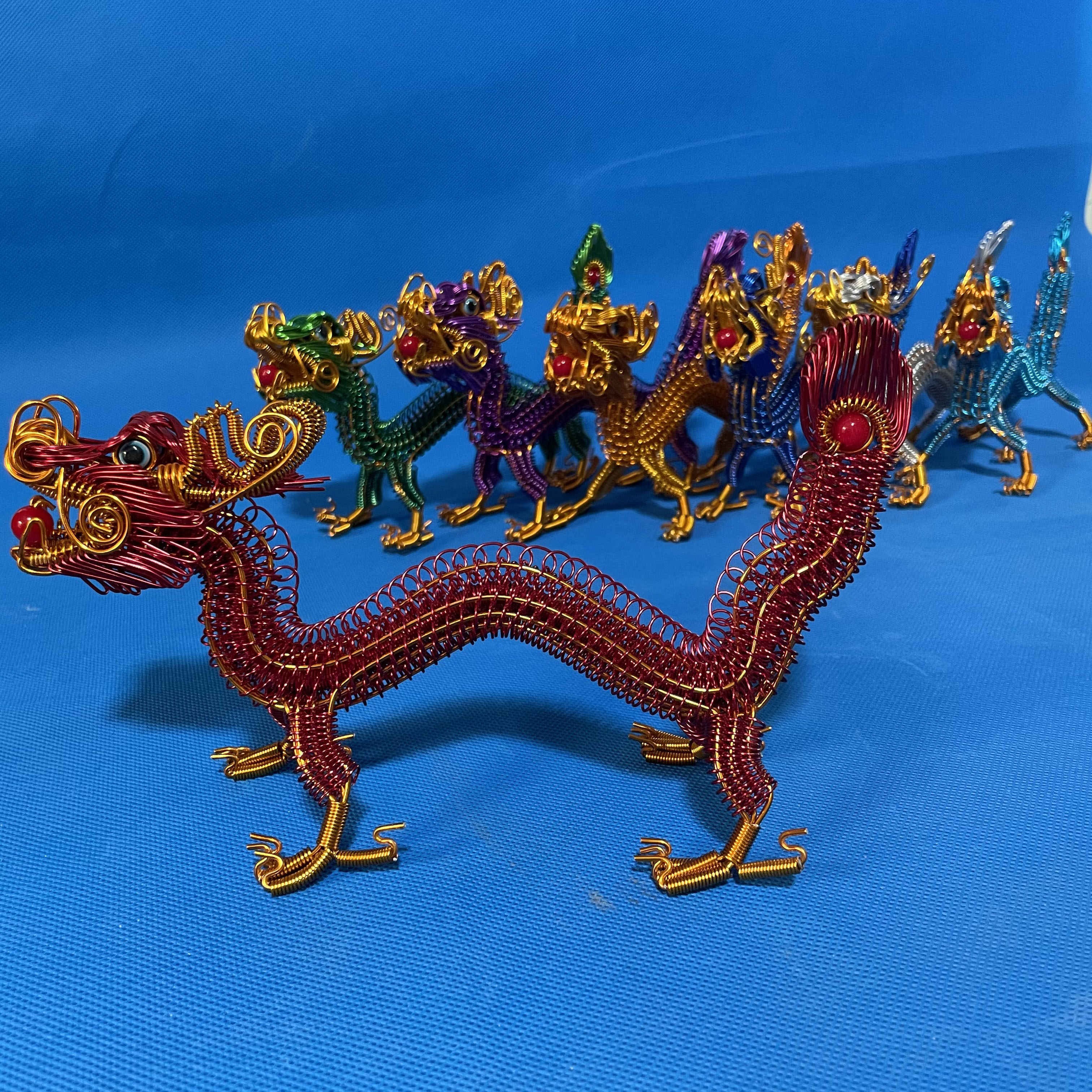 (20厘米小小龙)摆摊旅游景点美食节家居摆件