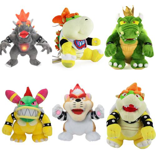 多款KOOPA马丽游戏动漫系列站款库巴Bowser火龙儿子毛绒玩具公仔