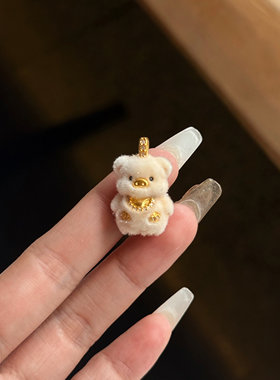 999足金小猪吊坠，净金重1.5克