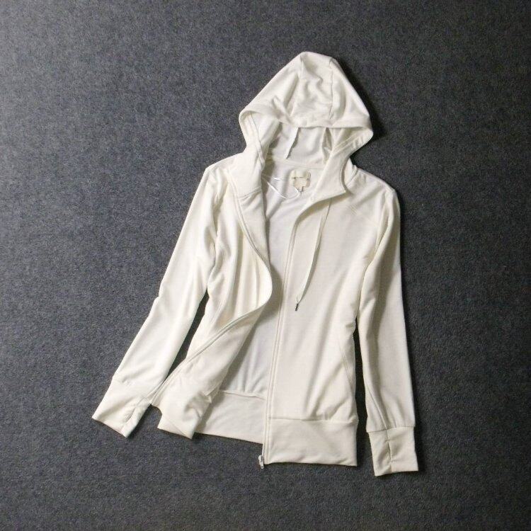 8108~外贸大码穿指袖毛圈加厚长袖针织拉链运动衫减龄连帽外套