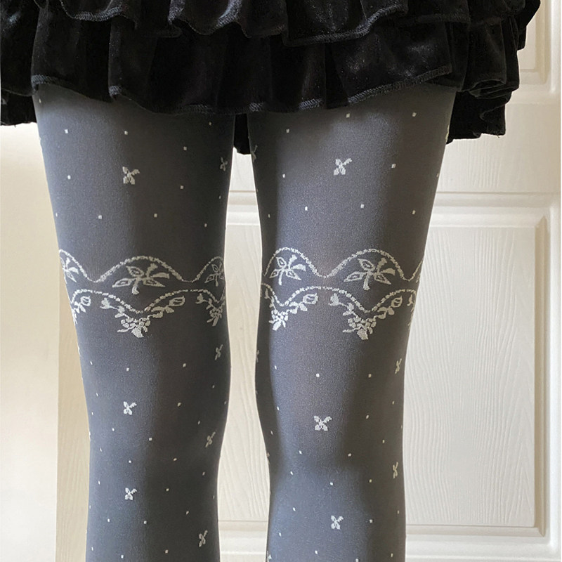 酒红色厚丝袜华丽复古蕾丝袜子水玉点点天鹅绒打底灰色秋连裤袜女,女士内衣/男士内衣/家居服,连裤袜/打底袜,淘宝优惠券,粉丝福利购,淘宝优惠卷