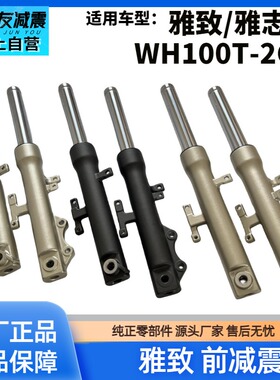 适用五羊雅志110雅致WH110T-2C-9摩托车前减震器前避震前叉原装