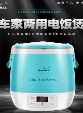 欧之宝车载电饭煲24v货车12v小车迷你车用电饭锅车家两用户外自驾