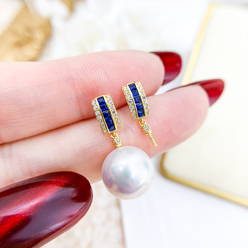 阿飞珍珠配件纯银耳饰工厂直销