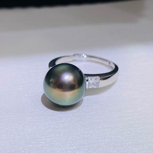 S925纯银戒指空托金色银色厚版