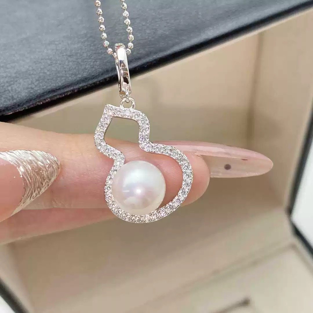 阿飞珍珠配件纯银吊坠工厂直销