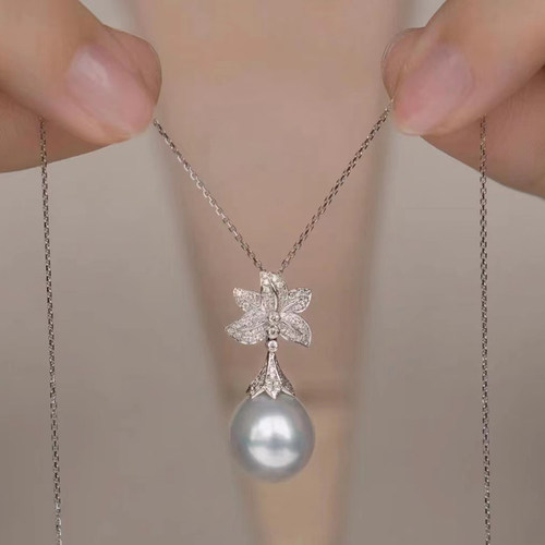 阿飞珍珠配件纯银吊坠工厂直销