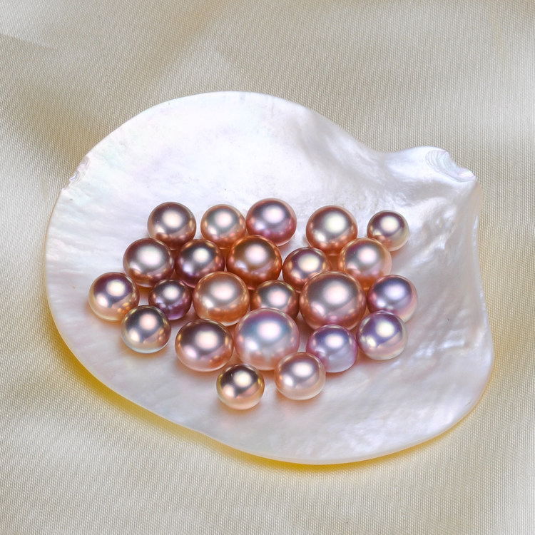 diy珍珠 馒头圆天然色珍珠 裸珠散珠 正品怪色深紫色镜面珍珠强光,珠宝/钻石/翡翠,珠宝奇石,淘宝优惠券,粉丝福利购,淘宝优惠卷