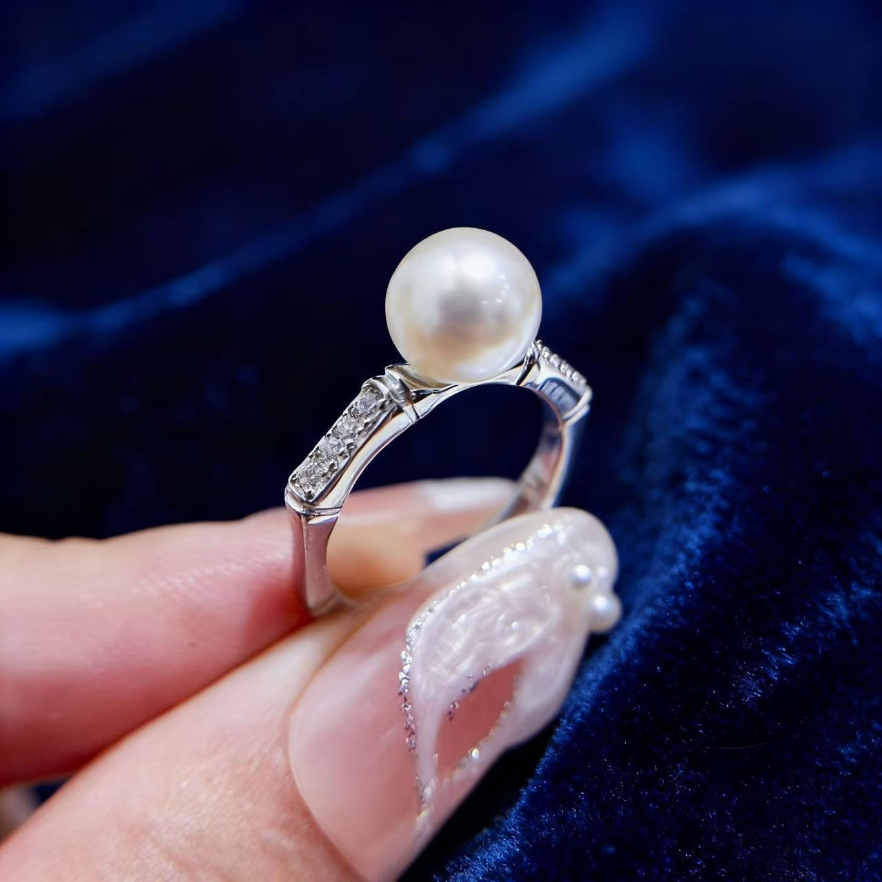 S925纯银戒指空托金色银色